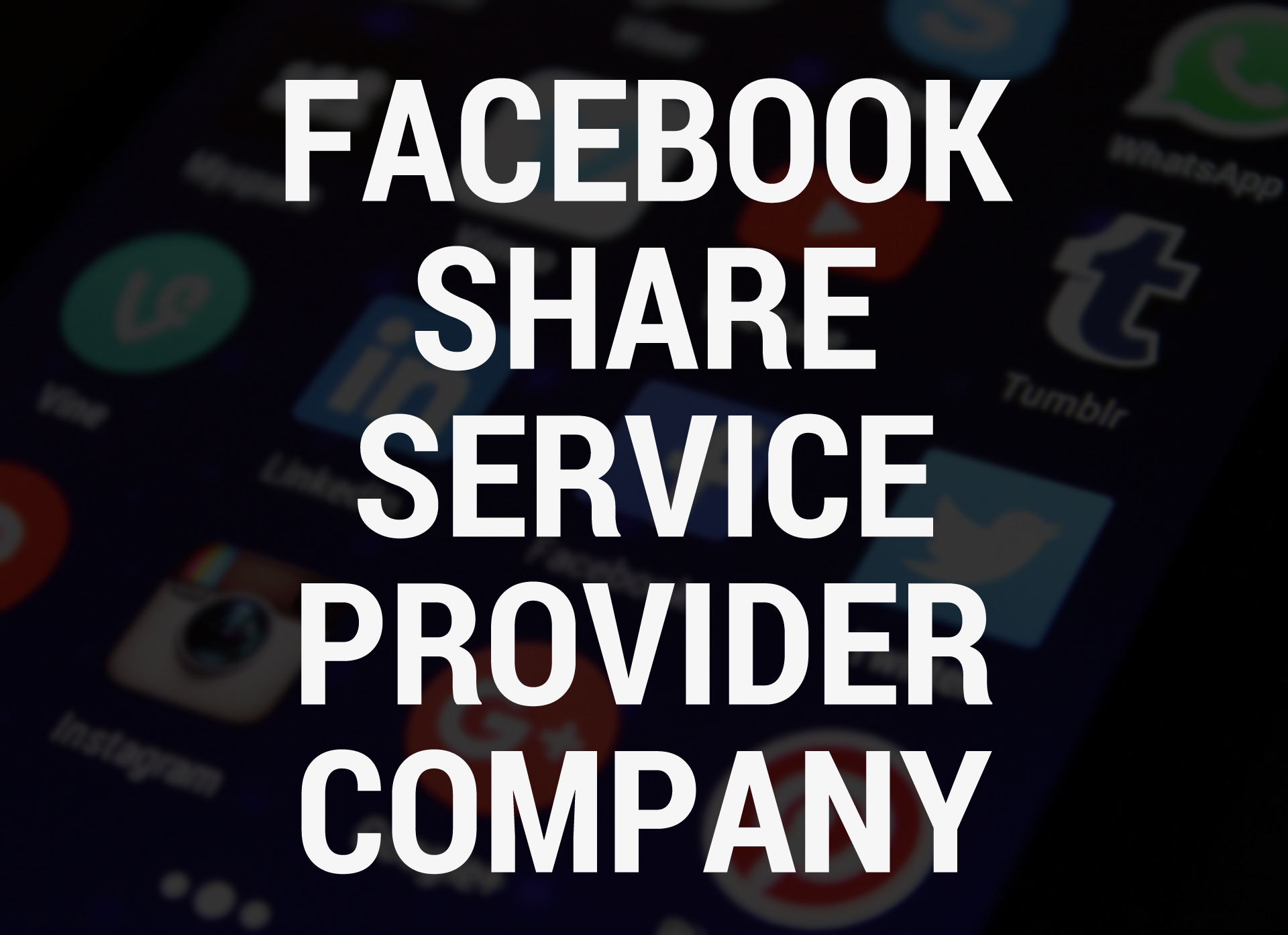Facebook Share Service